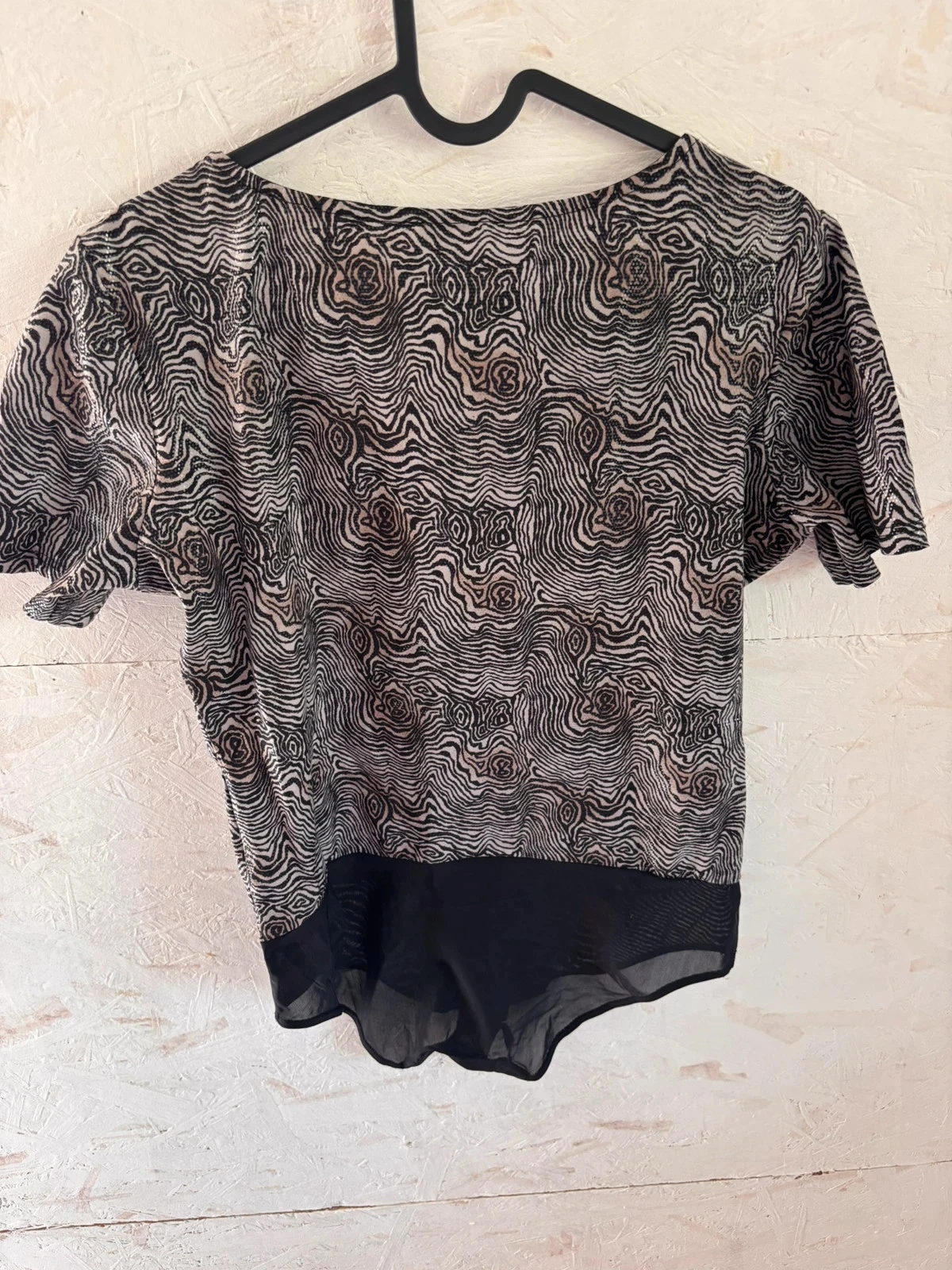 Grafisch afgedrukt korte mouw body "Collection" Maat 44 – photo 10